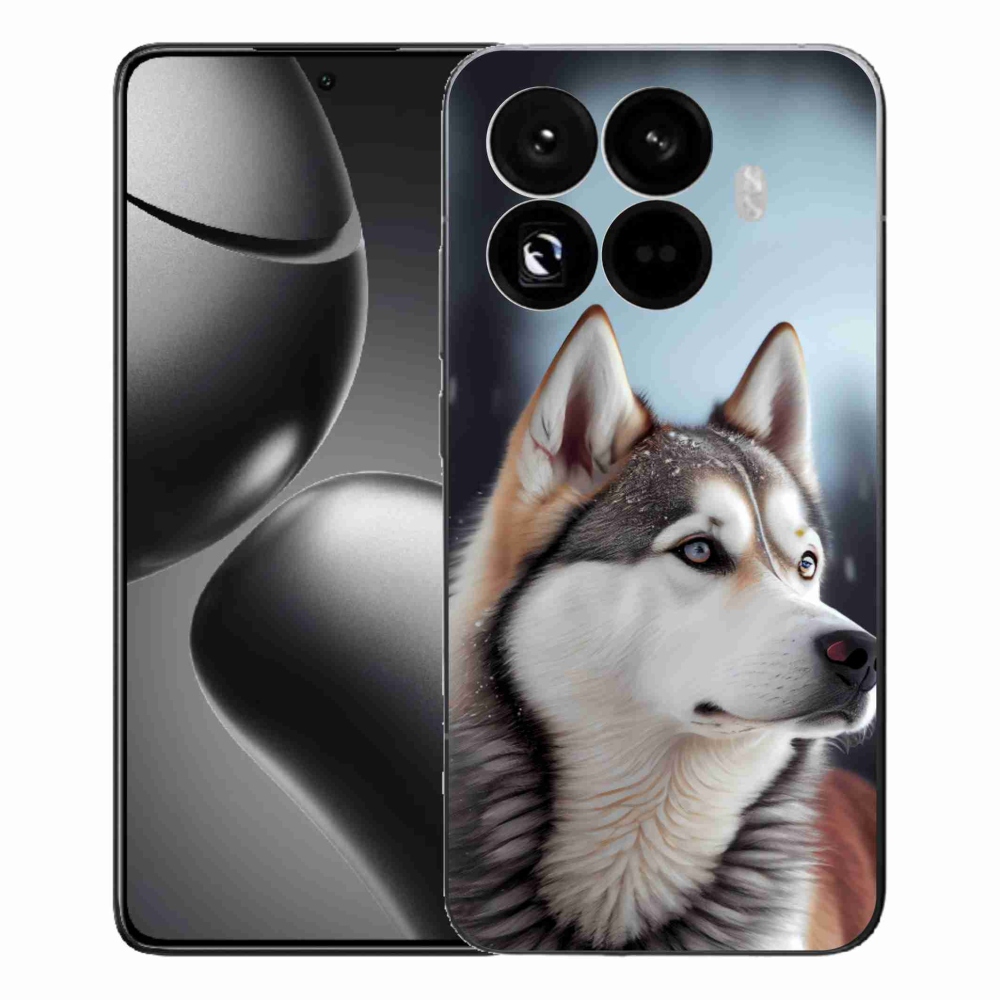 Gél borítás mmCase a Xiaomi 15T Pro készülékhez - Szibériai Husky