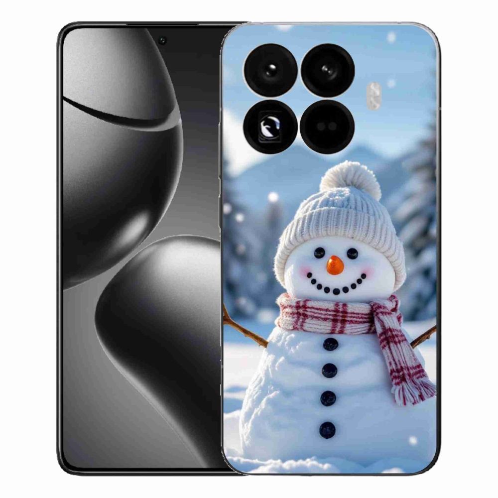 Gél borítás mmCase a Xiaomi 15T Pro számára - hóember 3
