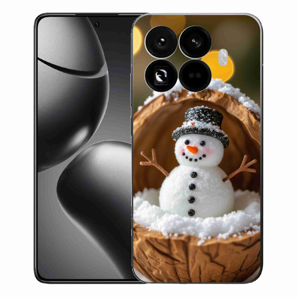 Gél borítás mmCase a Xiaomi 15T Pro számára - hóember 4