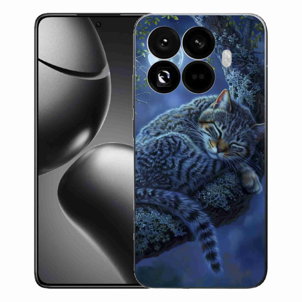 Gél borítás mmCase a Xiaomi 15T Pro számára - alvó macska