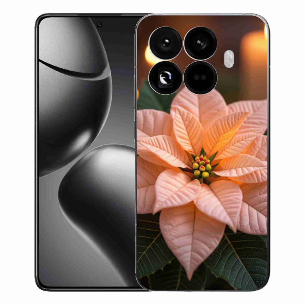 Gél borítás mmCase a Xiaomi 15T Pro számára - mikulásvirág