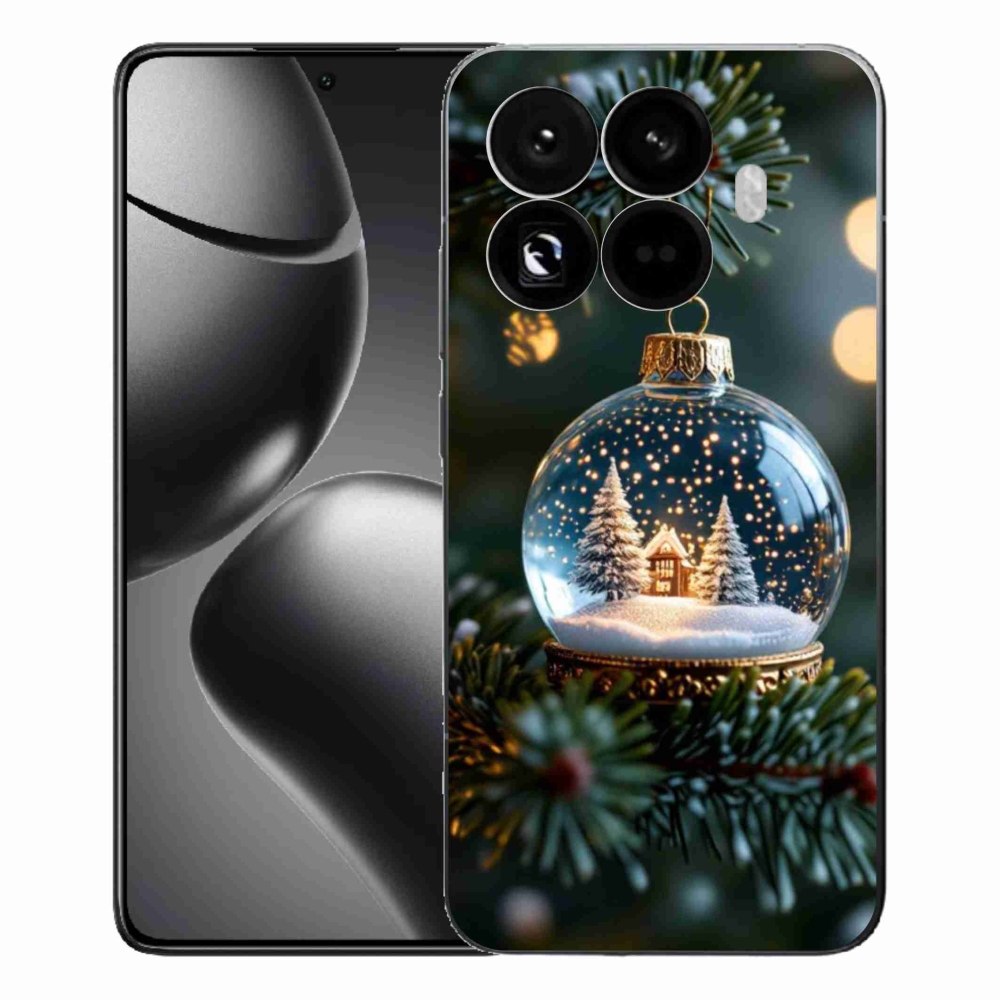 Gél borítás mmCase a Xiaomi 15T Pro számára - Karácsonyi golyók 2