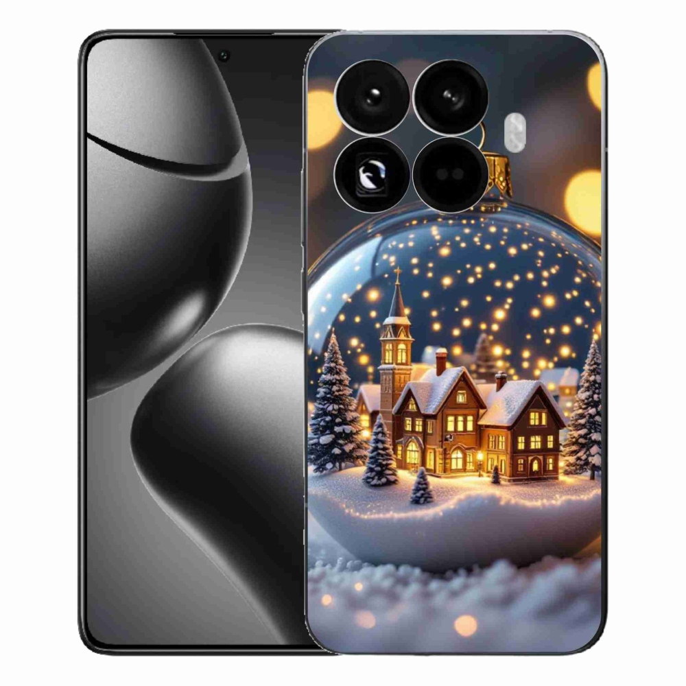 Gél borítás mmCase a Xiaomi 15T Pro számára - Karácsonyi golyók 4