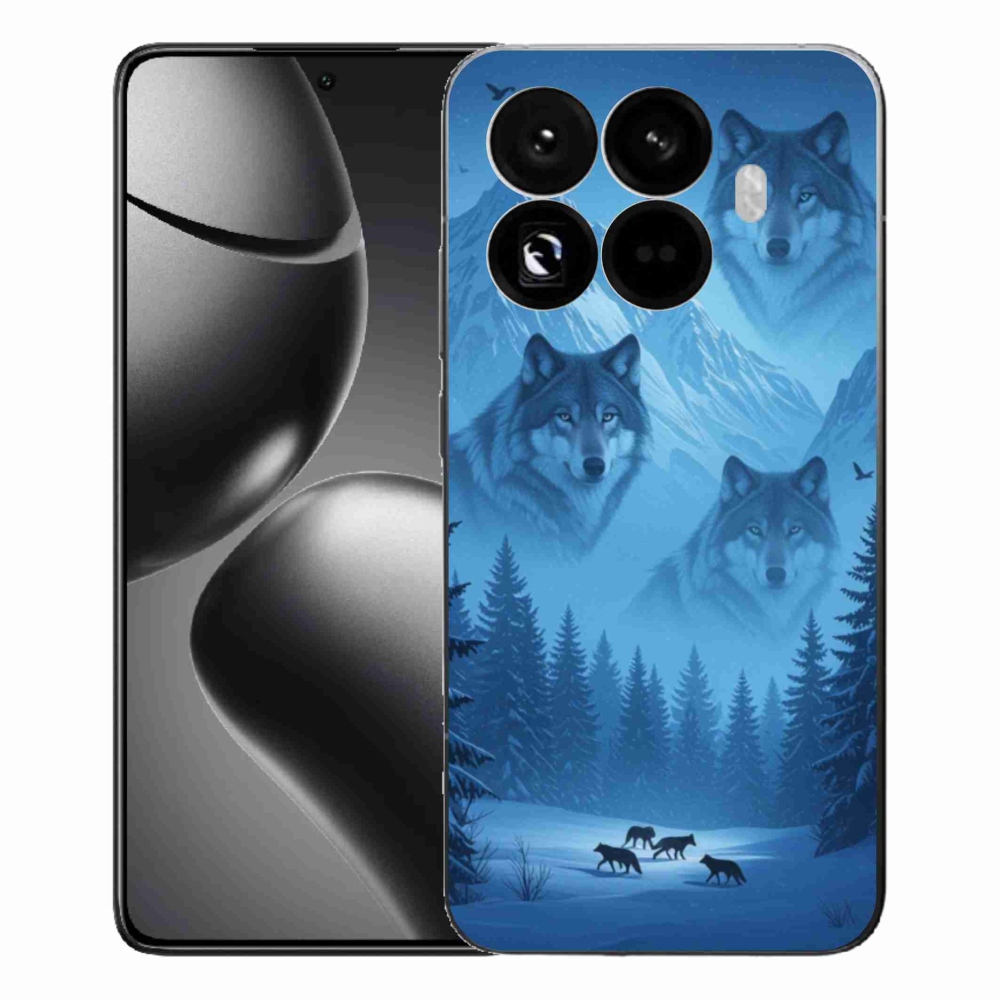 Gél borítás mmCase a Xiaomi 15T Pro számára - farkas csomag
