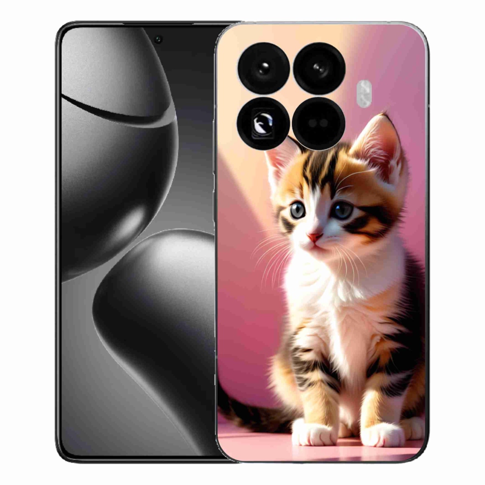 Gél borítás mmCase a Xiaomi 15T Pro számára - kíváncsi cica 2
