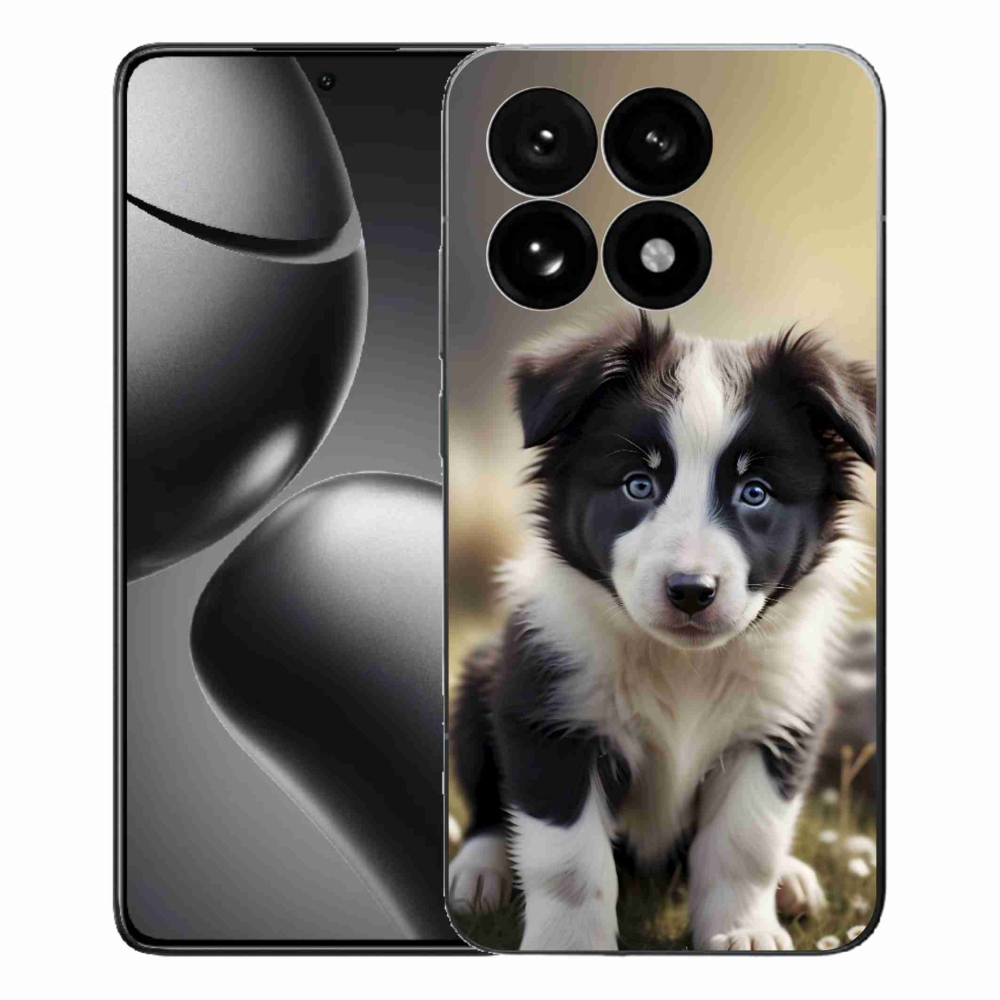 Gél borító mmCase a Xiaomi 15T-hez - aranyos border collie