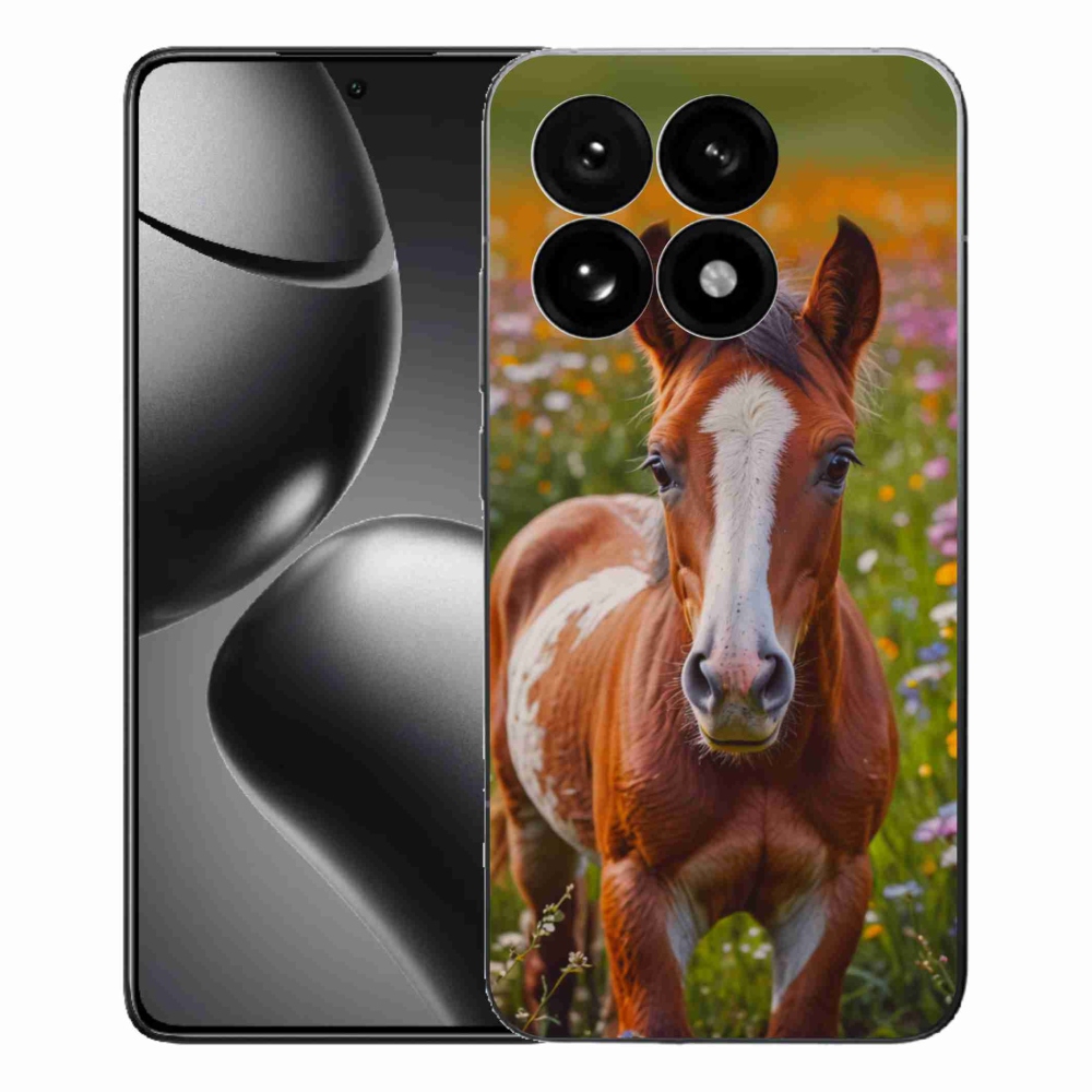 Gél borítás mmCase a Xiaomi 15T-hez - aranyos csikó