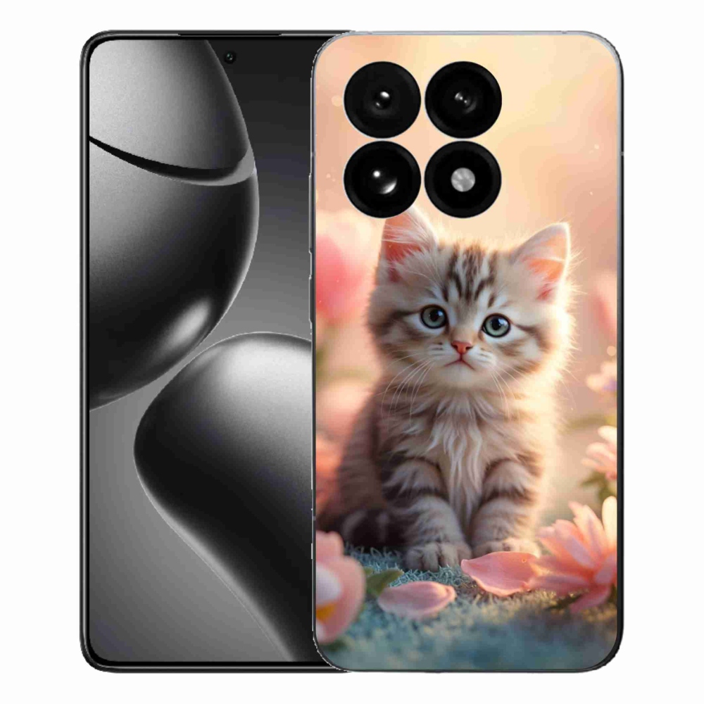 Gél borító mmCase a Xiaomi 15T-hez - aranyos cica 8