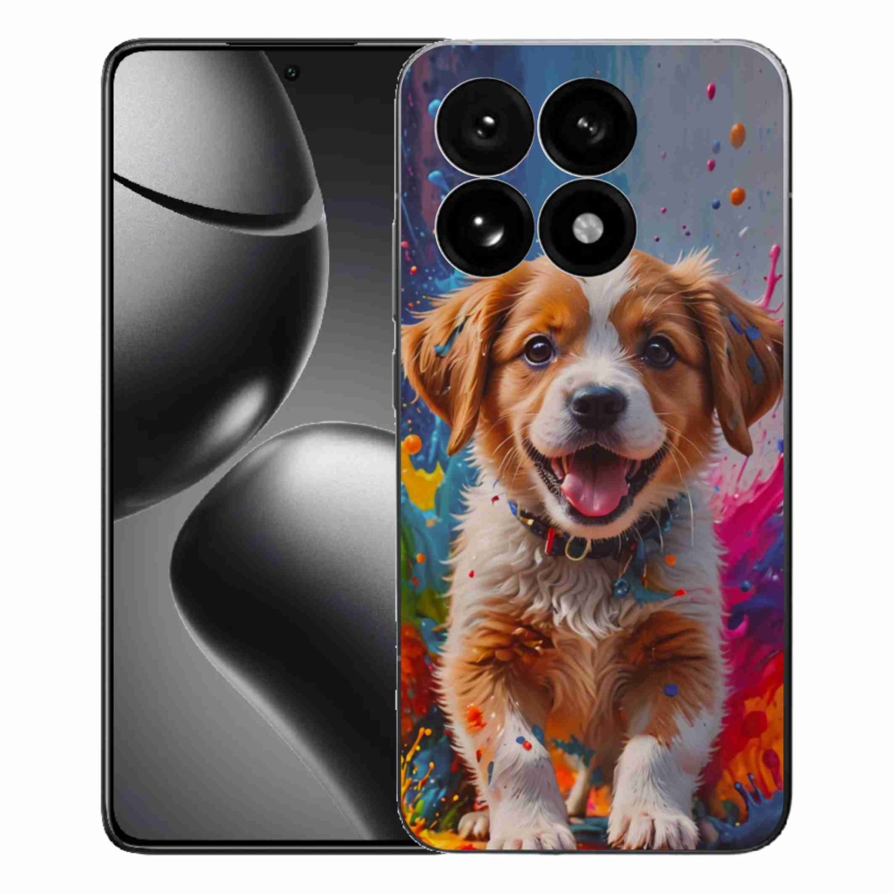 Gél borító mmCase a Xiaomi 15T-hez - aranyos kiskutya 3