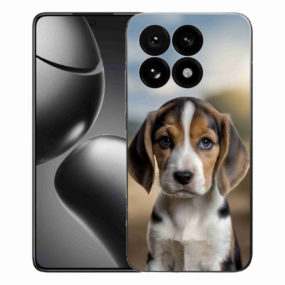 Gél borítás mmCase a Xiaomi 15T-hez - aranyos beagle