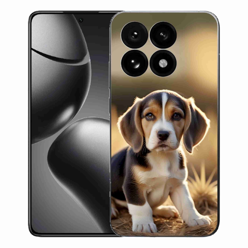 Gél borítás mmCase a Xiaomi 15T-hez - aranyos beagle