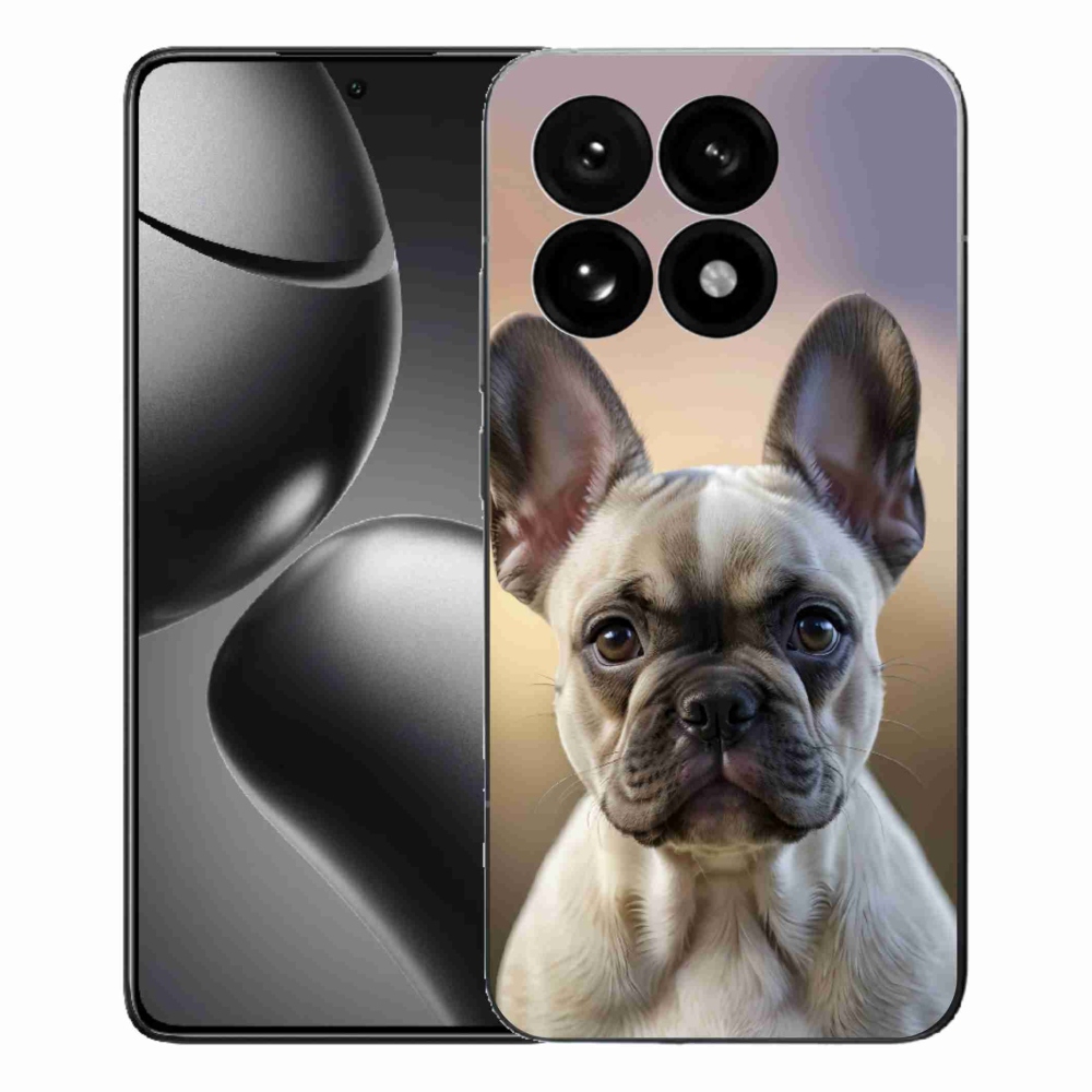 Gél borítás mmCase a Xiaomi 15T-hez - aranyos francia bulldog