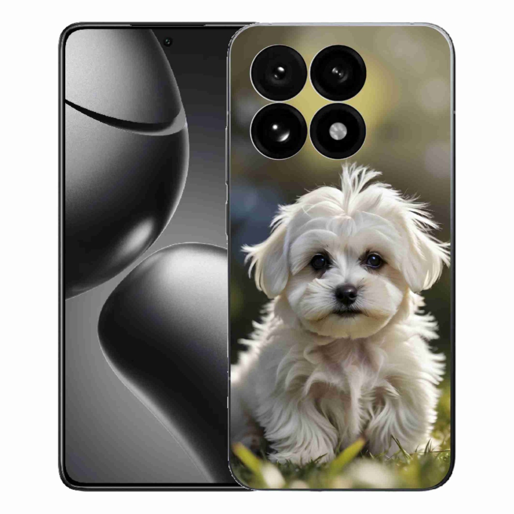 Gél borítás mmCase a Xiaomi 15T-hez - aranyos máltai kutya