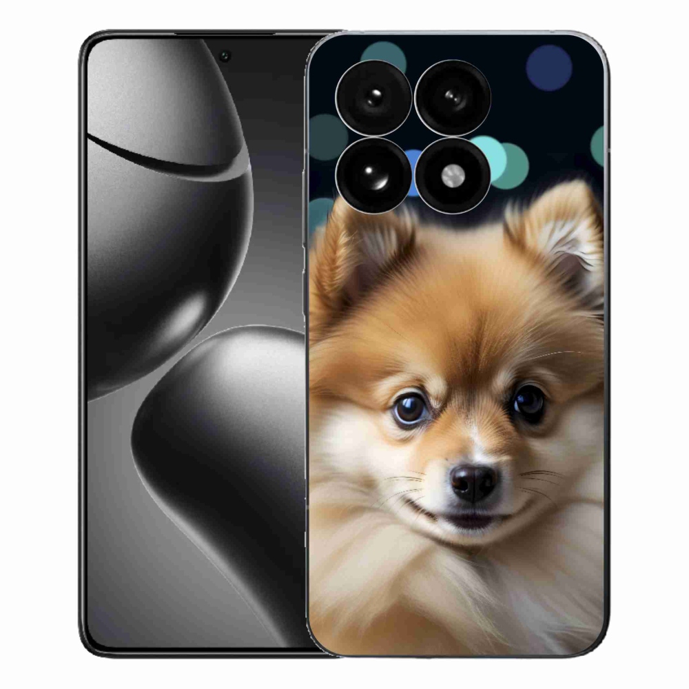 Gél borító mmCase a Xiaomi 15T-hez - aranyos pomerániai