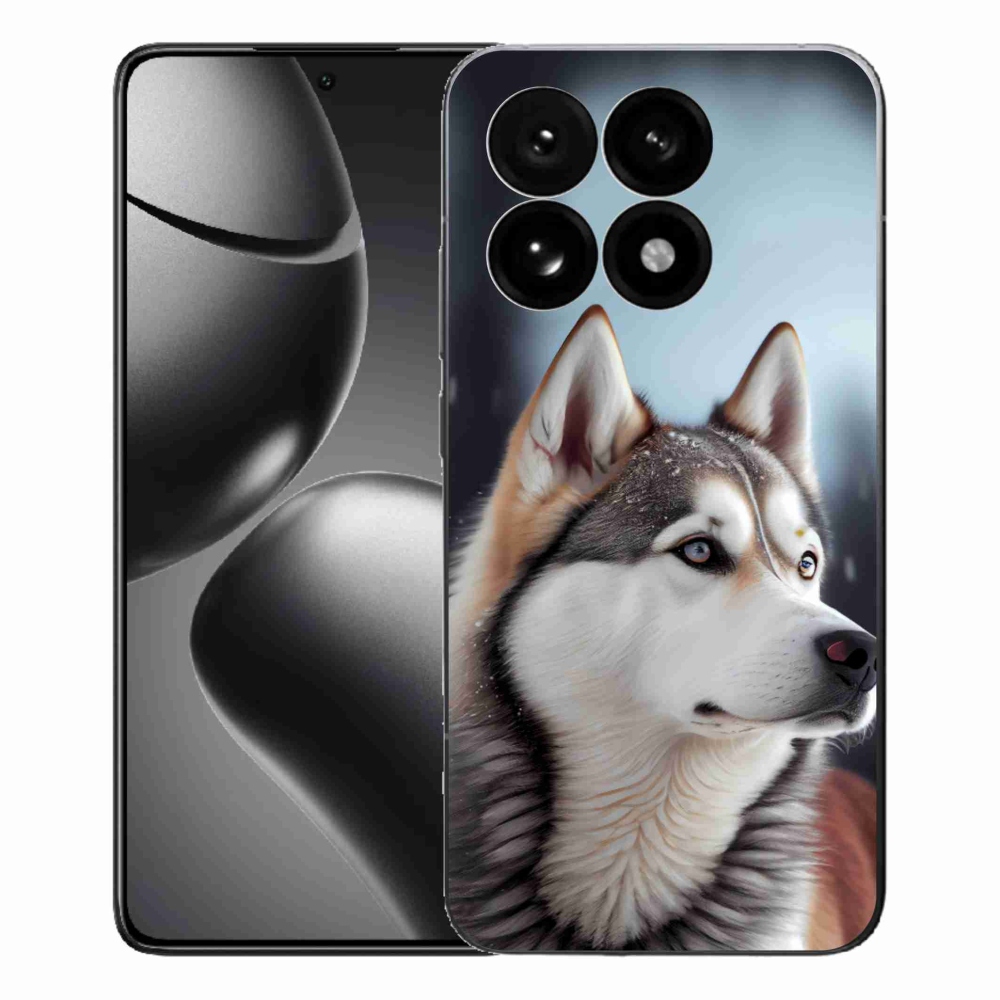 Gél borítás mmCase a Xiaomi 15T-hez - Szibériai husky