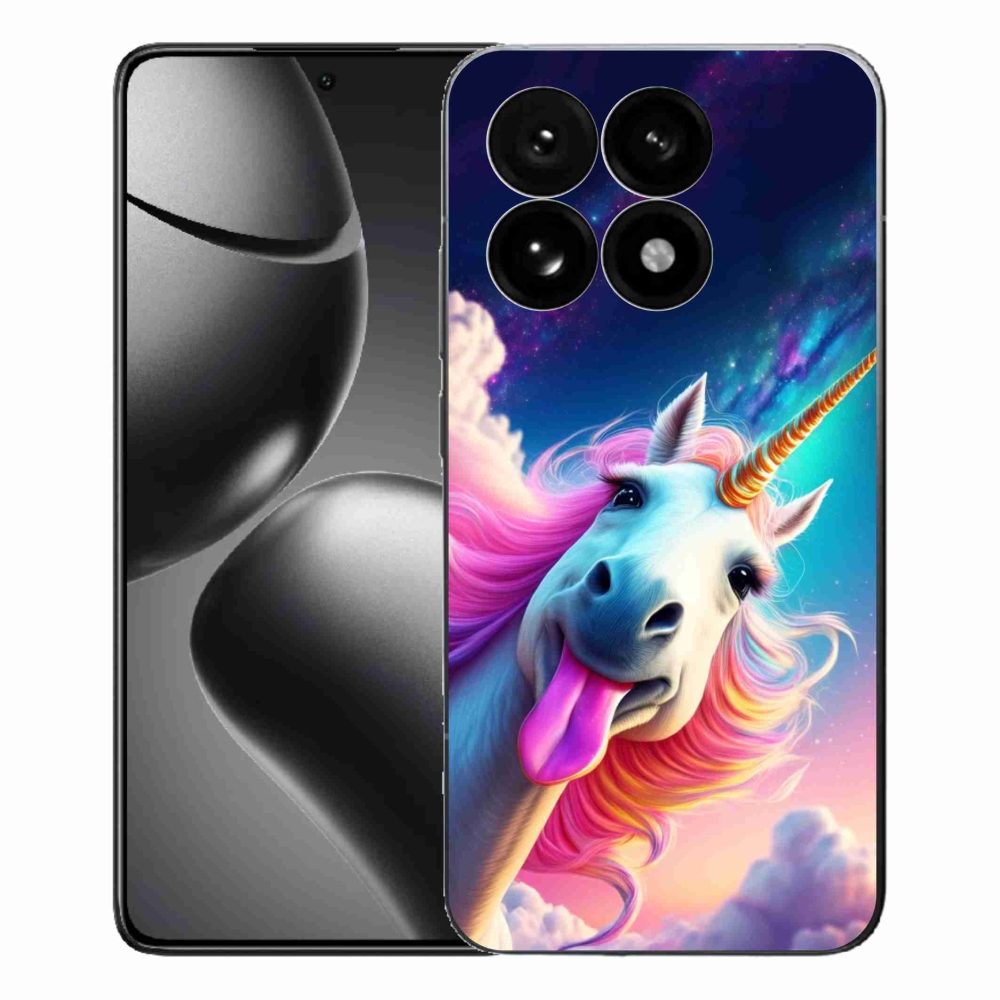 Gél borítás mmCase a Xiaomi 15T-hez - őrült egyszarvú