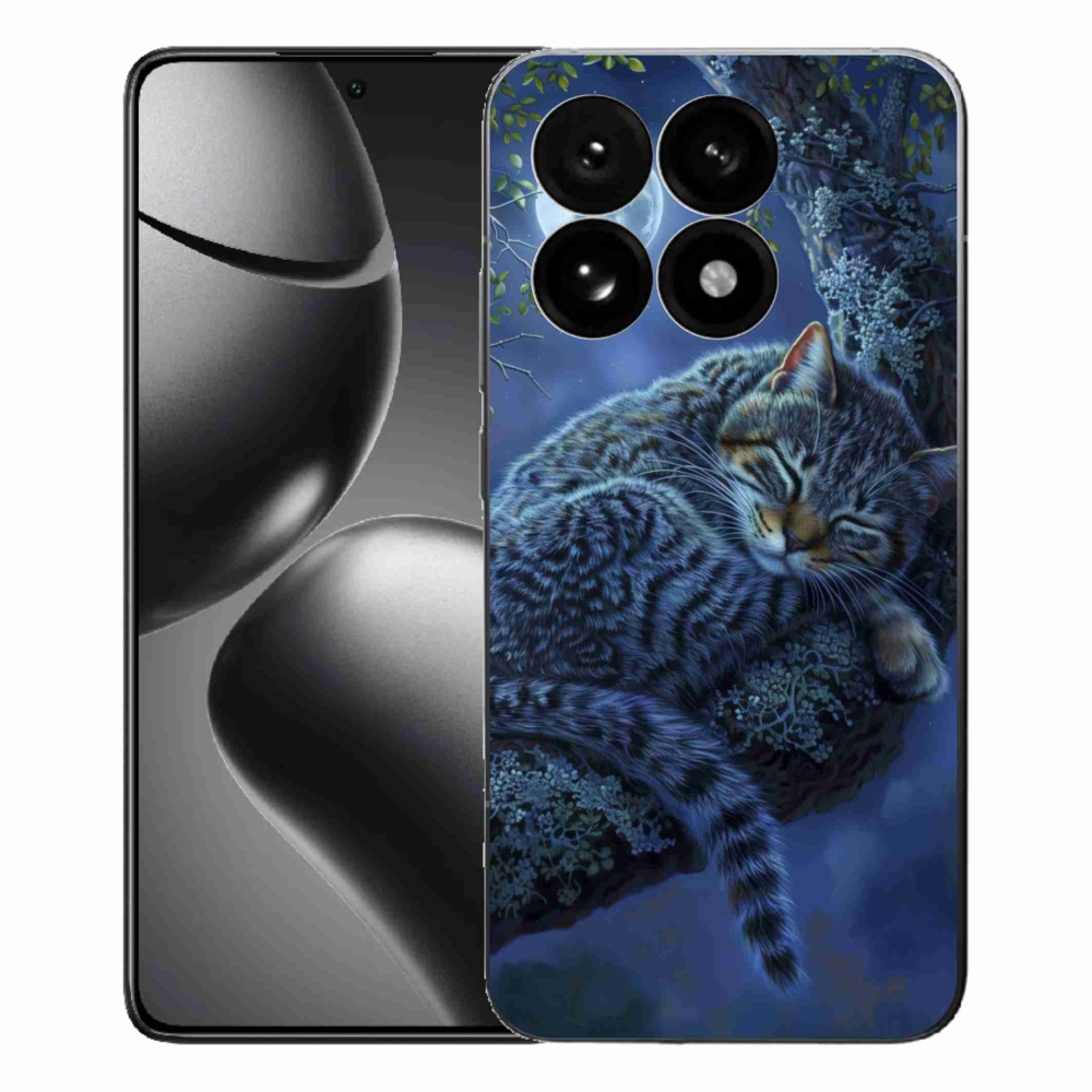 Gél borítás mmCase a Xiaomi 15T-hez - alvó macska
