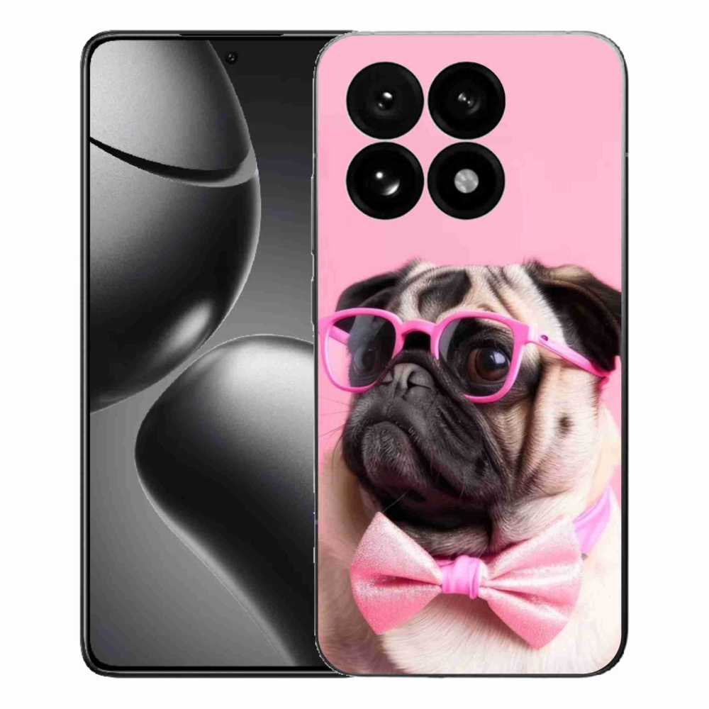 Gél borítás mmCase a Xiaomi 15T-hez - stílusos mopsz