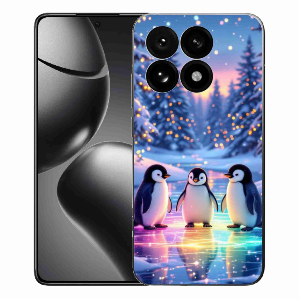 Gél borítás mmCase a Xiaomi 15T-hez - pingvinek