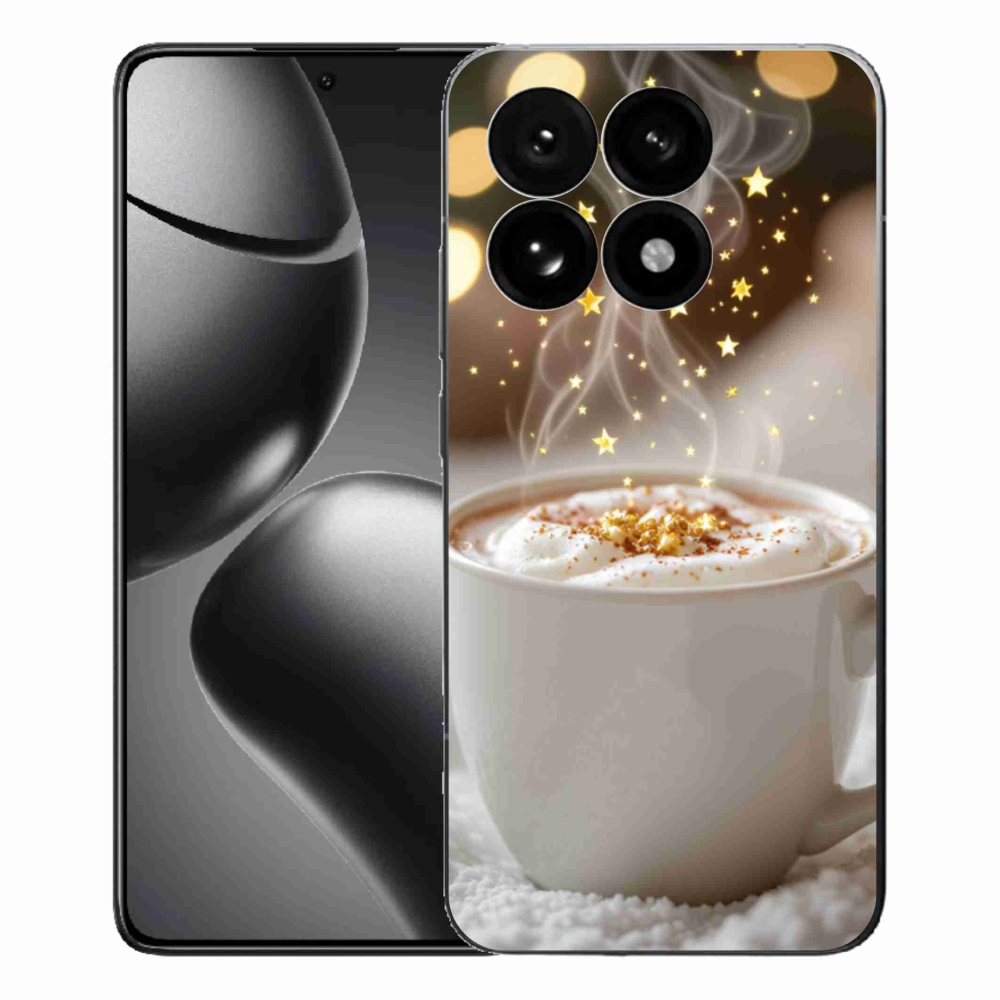 Gél borítás mmCase a Xiaomi 15T-hez - Karácsonyi forró ital