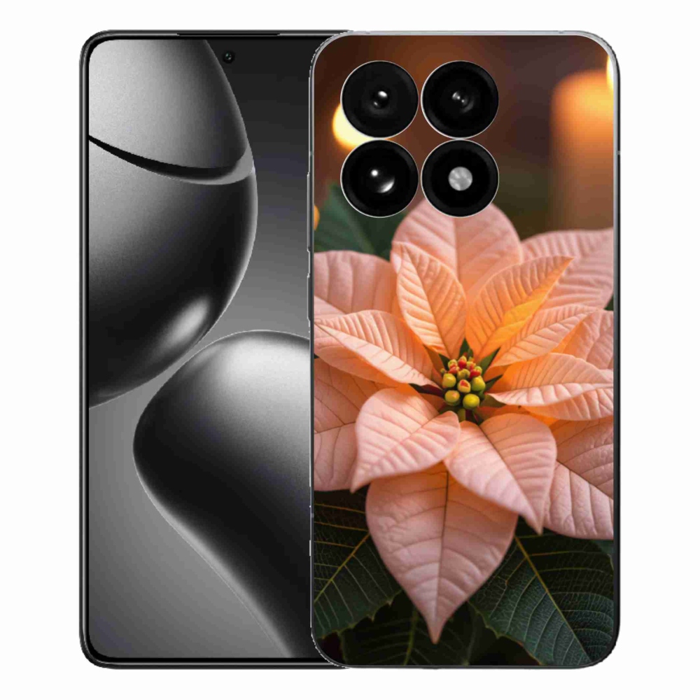 Gél borítás mmCase a Xiaomi 15T-hez - mikulásvirág