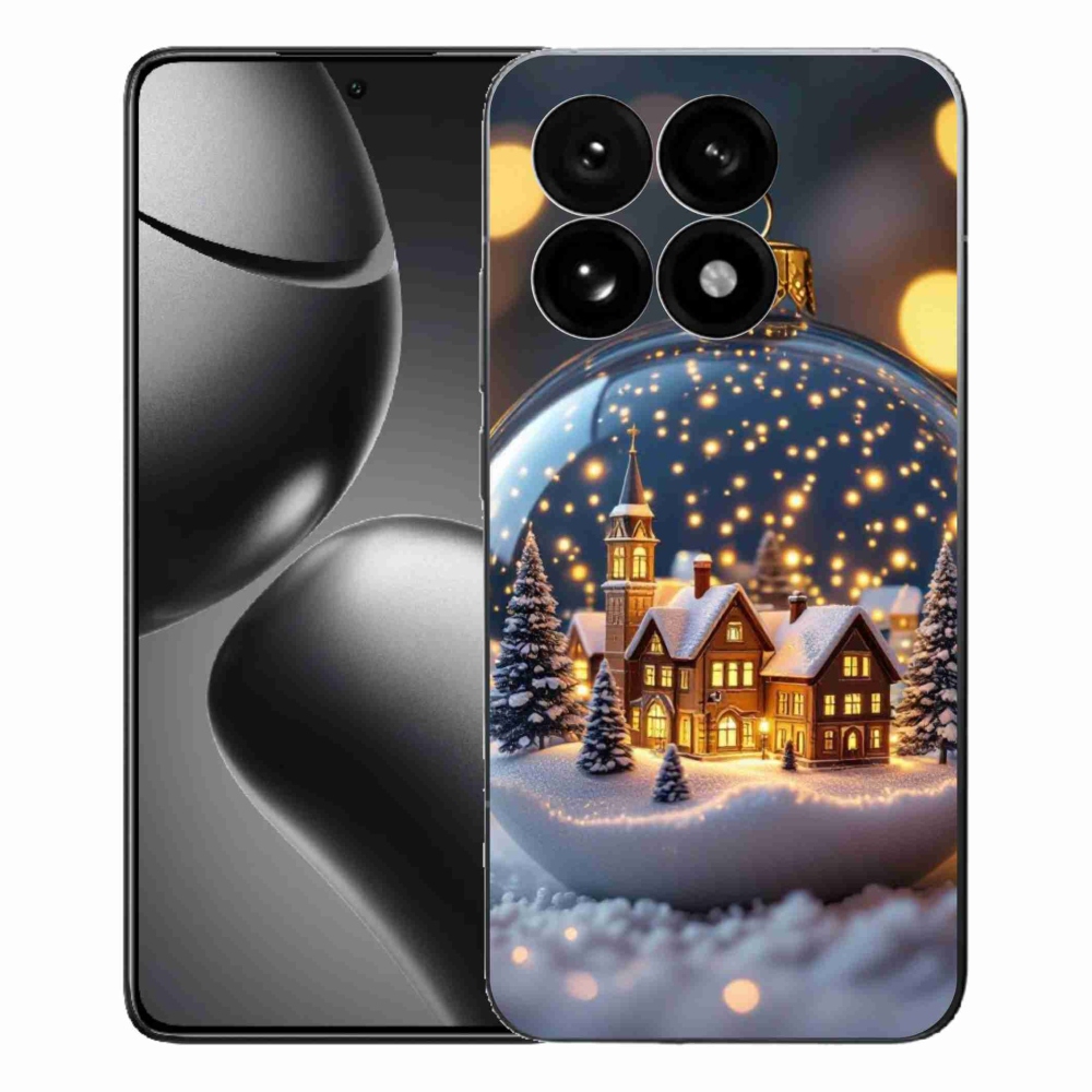 Gél borítás mmCase a Xiaomi 15T-hez - Karácsonyi golyók 4