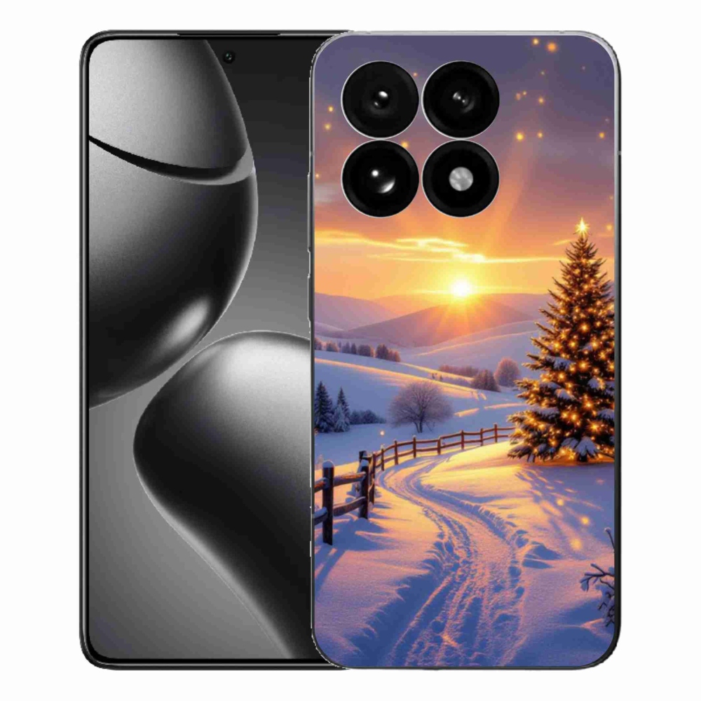 Gél borítás mmCase a Xiaomi 15T-hez - téli tájkép