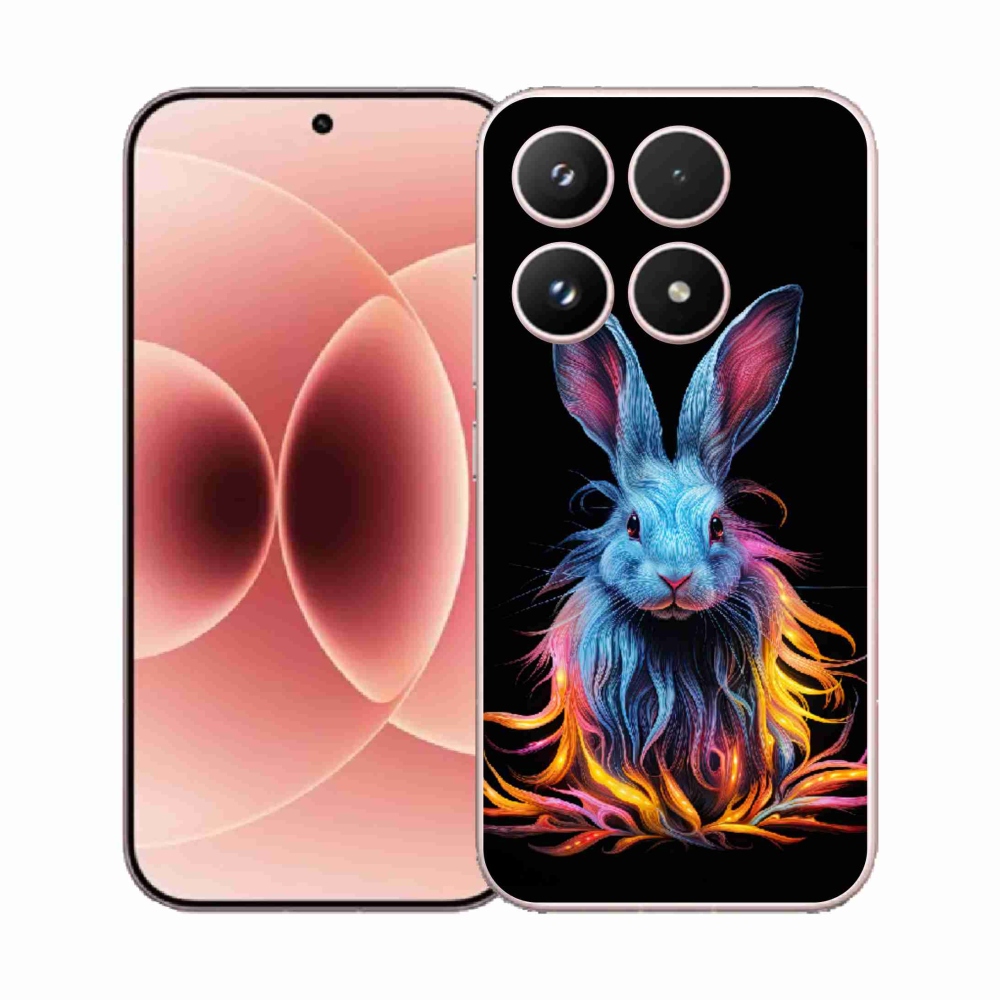 Gél borító mmCase a Xiaomi 17 - absztrakt nyúlhoz