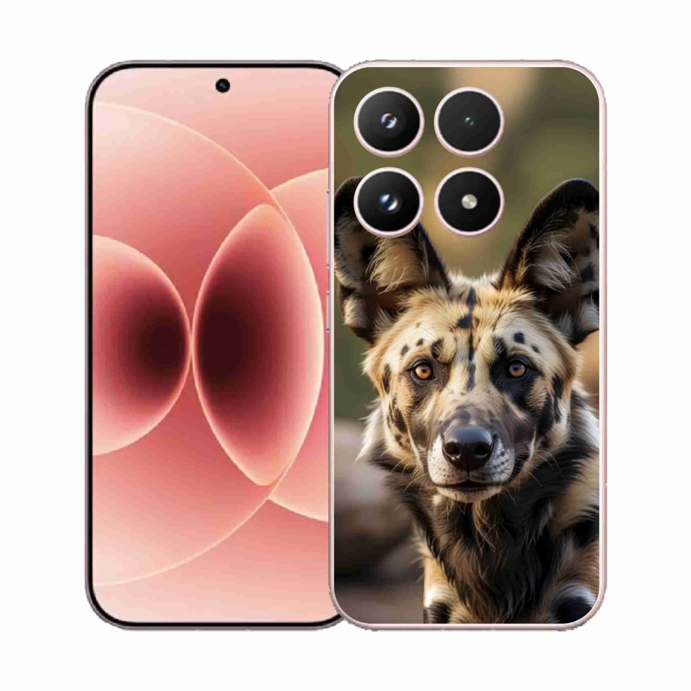 Gél borítás mmCase a Xiaomi 17 - afrikai vadkutya számára