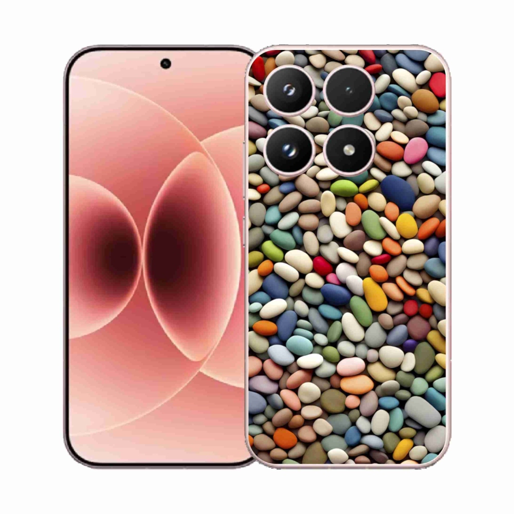 Gél borító mmCase a Xiaomi 17 - színes strasszkövek 2