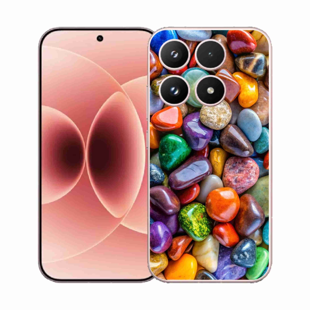 Gél borító mmCase a Xiaomi 17 - színes strasszkövekhez