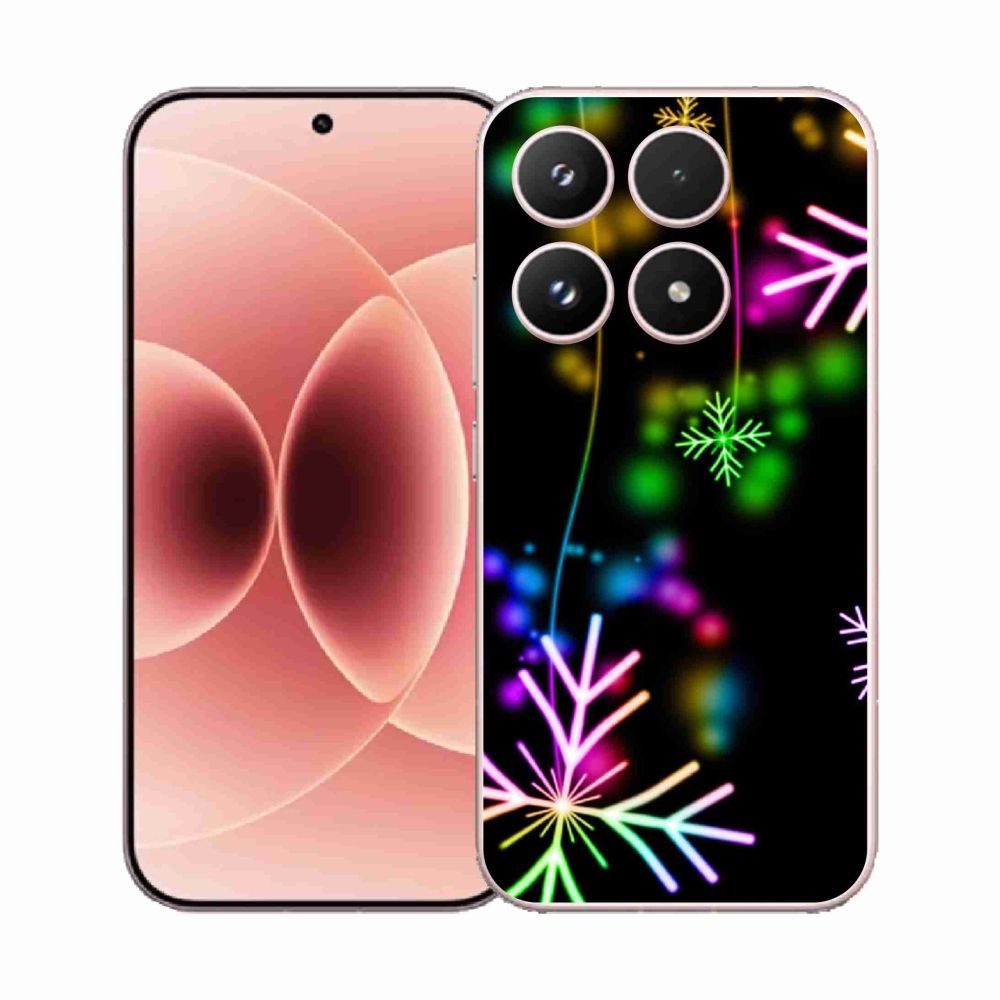 Gél borítás mmCase a Xiaomi 17 - színes pelyhekhez