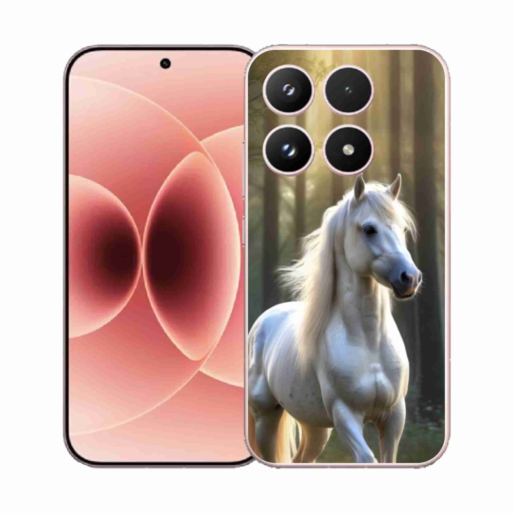 Gél borítás mmCase a Xiaomi 17 - fehér ló 3