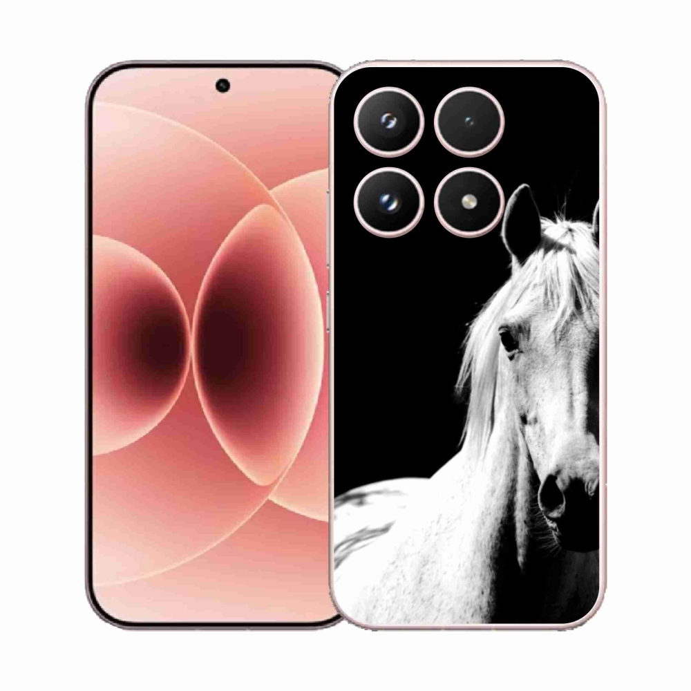 Gél borító mmCase a Xiaomi 17 - fehér ló 5