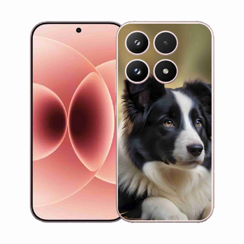 Gél borító mmCase a Xiaomi 17 - border collie 2 számára