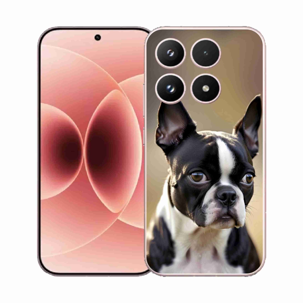 Gél borítás mmCase a Xiaomi 17-hez - Boston Terrier