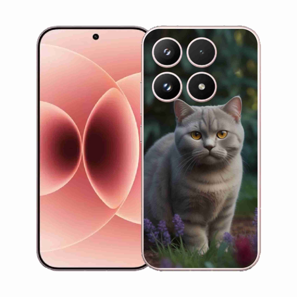 Gél borítás mmCase a Xiaomi 17 - brit macska számára