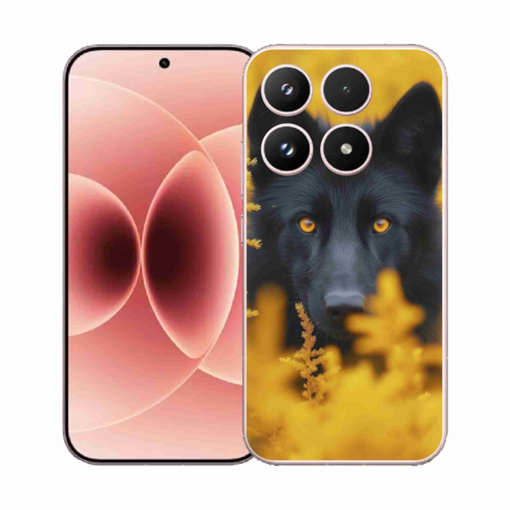 Gél borítás mmCase a Xiaomi 17 - fekete farkas 2