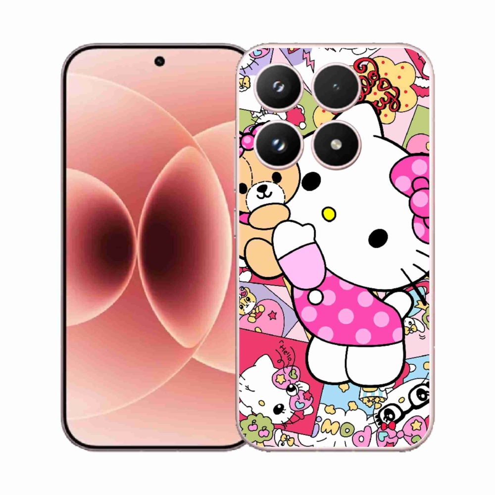 Gél borító mmCase a Xiaomi 17-hez - aranyos cica