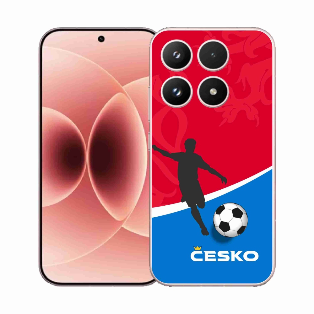Gél borítás mmCase a Xiaomi 17 - futball Csehország