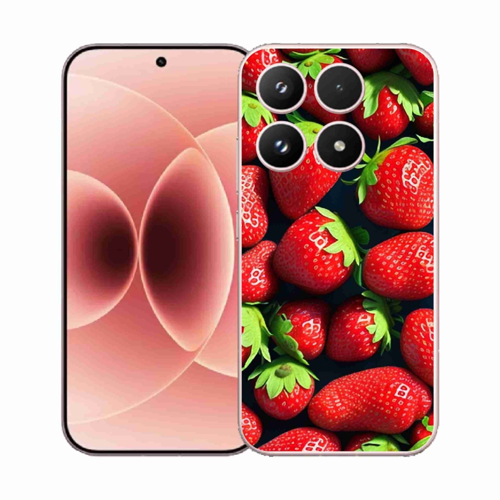 Gél borítás mmCase a Xiaomi 17-hez - eper