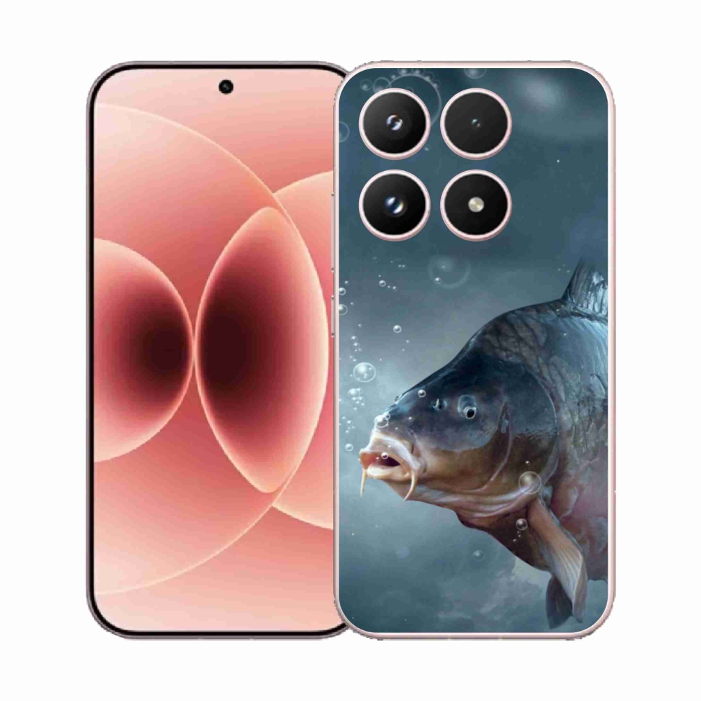 Gél borító mmCase a Xiaomi 17 - ponty és buborékok számára