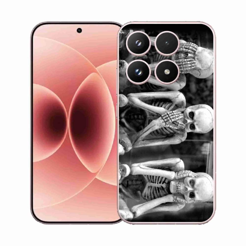 Gél borító mmCase a Xiaomi 17 - csontvázakhoz