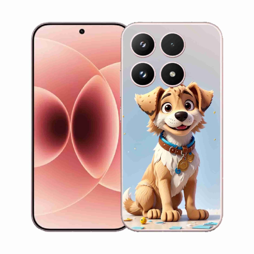 Gél borító mmCase a Xiaomi 17 - rajzfilm kiskutya számára