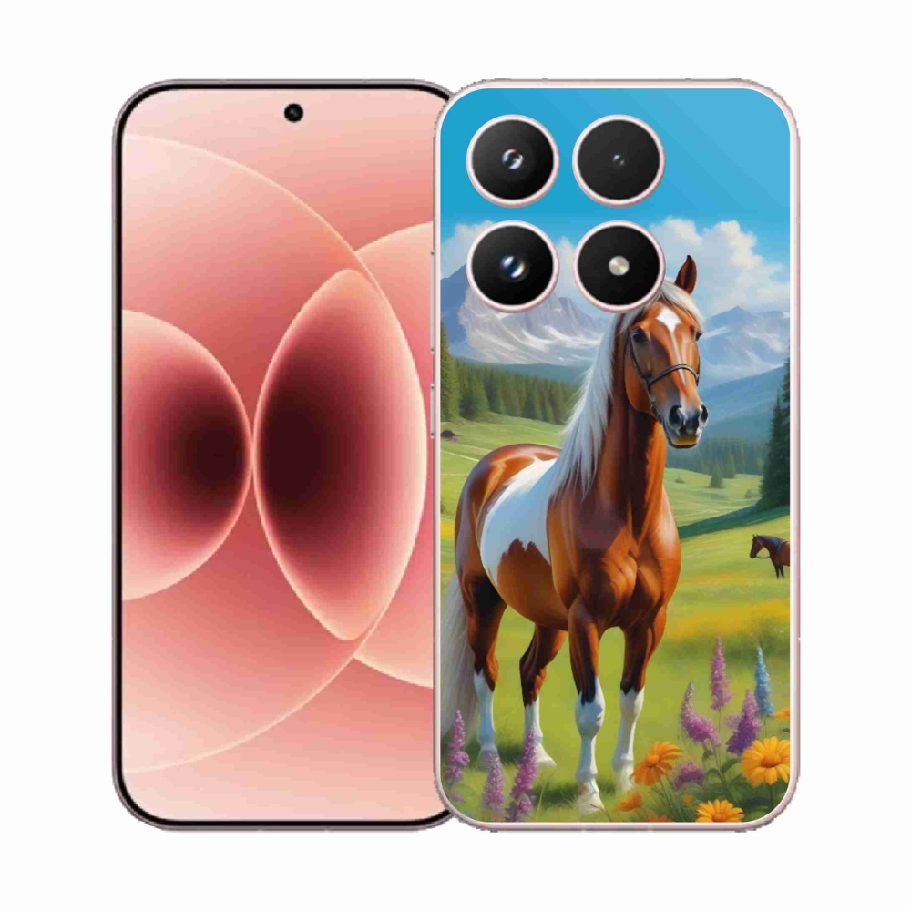 Gél borítás mmCase a Xiaomi 17-hez - ló a réten