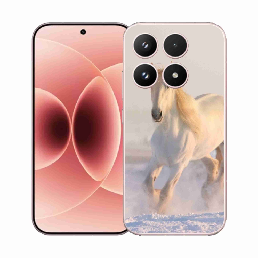 Gél borítás mmCase a Xiaomi 17 - ló a hóban