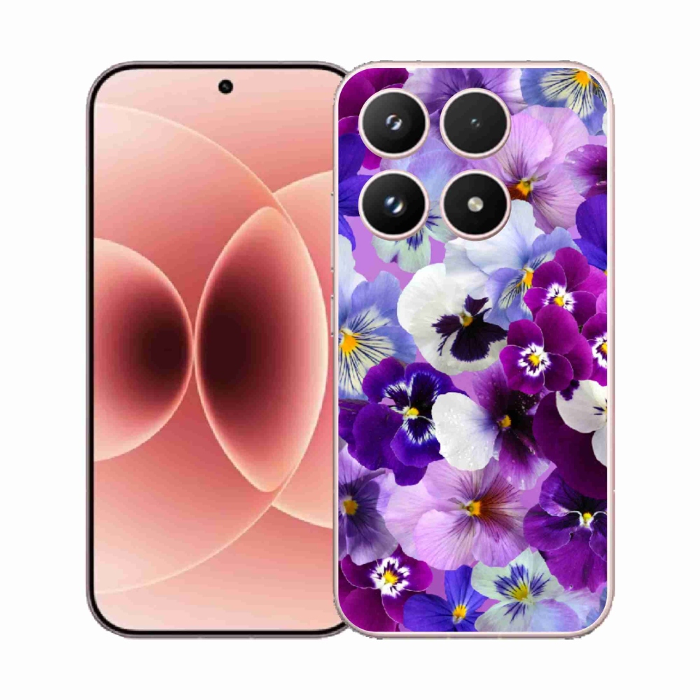 Gél borítás mmCase a Xiaomi 17 - virágok 9