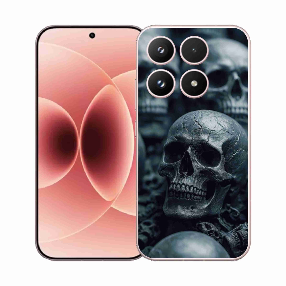 Gél borítás mmCase a Xiaomi 17 - skull 2 számára