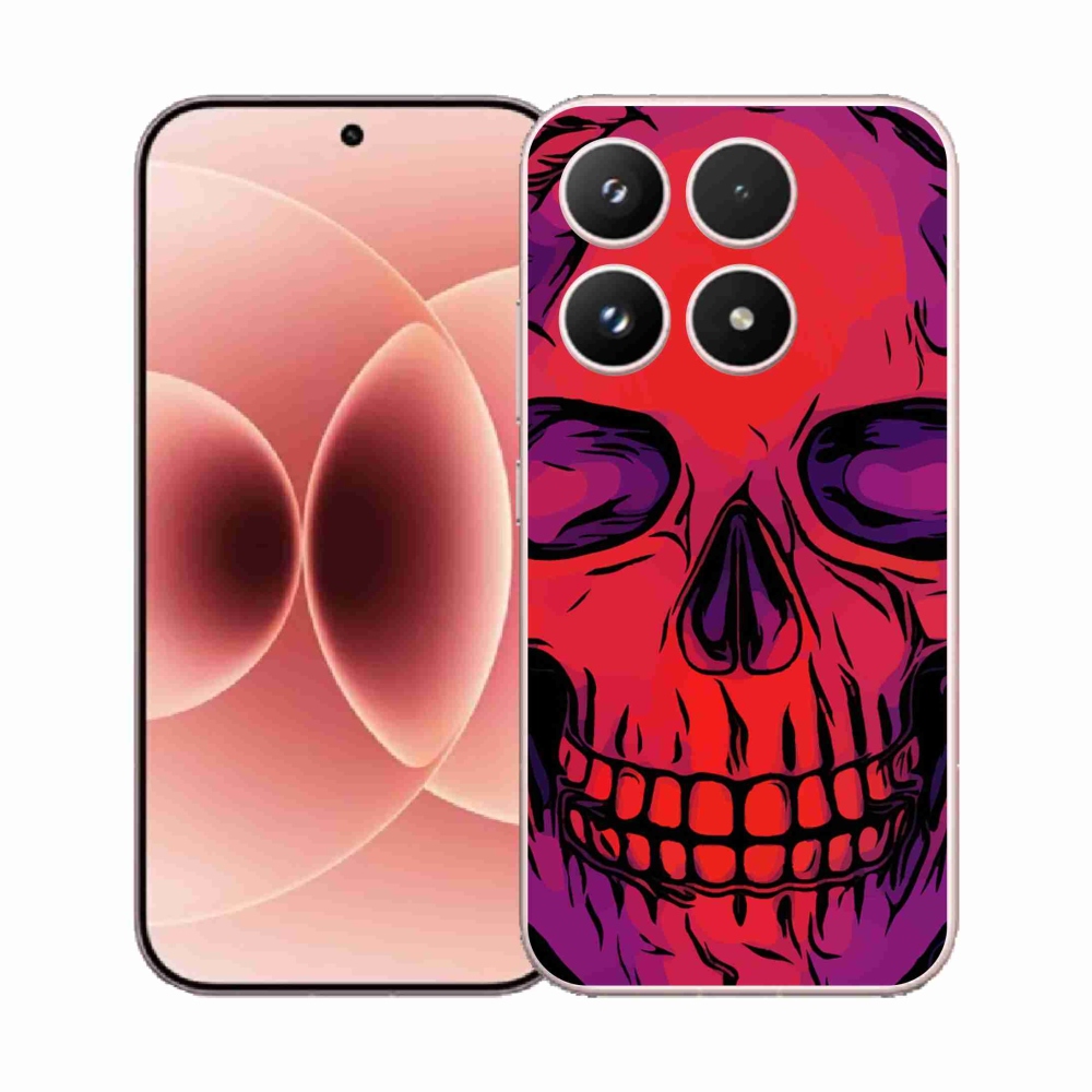 Gél borítás mmCase a Xiaomi 17 - koponya számára