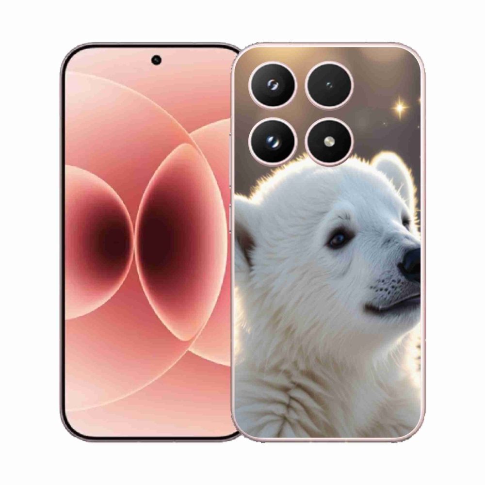 Gél borítás mmCase a Xiaomi 17 - jegesmedve számára